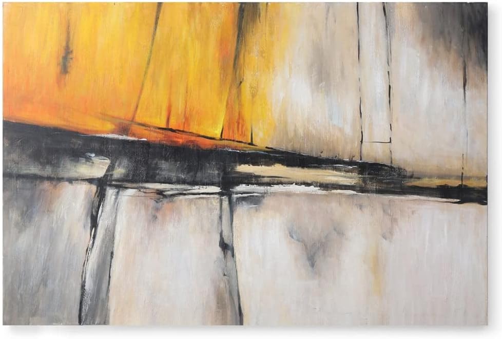 Zuri Furniture Rite of Passage Modern Canvas Art - 72" x 48"