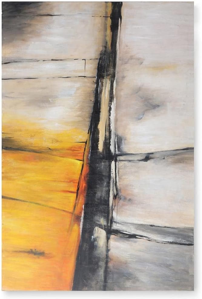Zuri Furniture Rite of Passage Modern Canvas Art - 72" x 48"