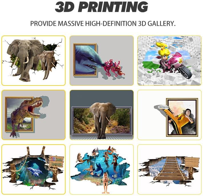Vertical Remote Control Wall Painting Machine Outdoor Indoor 3D Background Wall Printer