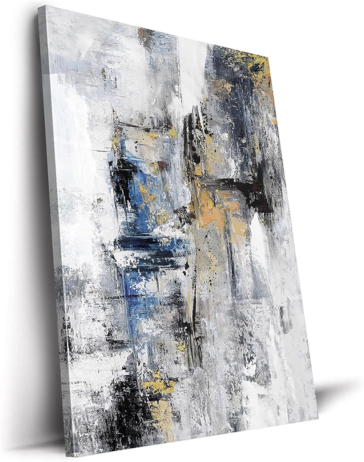 GIFTTWART Wall Pictures for Living Room Canvas Wall Art Extra Large Modern Art Black and White Office Wall Decor Dining Room Bedroom Artwork