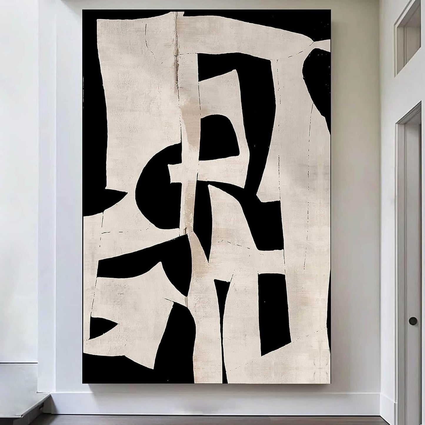 Living Room Art Canvas Office Wall Decor Pictures for Men Women Bedroom Wall Art Dining Room Gray Gold Paintings Neutral